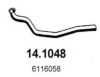 FORD 6116058 Exhaust Pipe